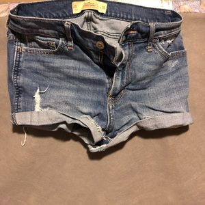 Hollister jean shorts